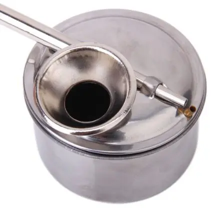 Стальная краска глазурь распылитель для краски металлический 100 мл S окунутый в