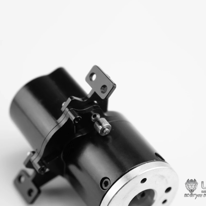Металлическая двухскоростная коробка передач LESU A для 1/14 TAMIYA RC тракторный