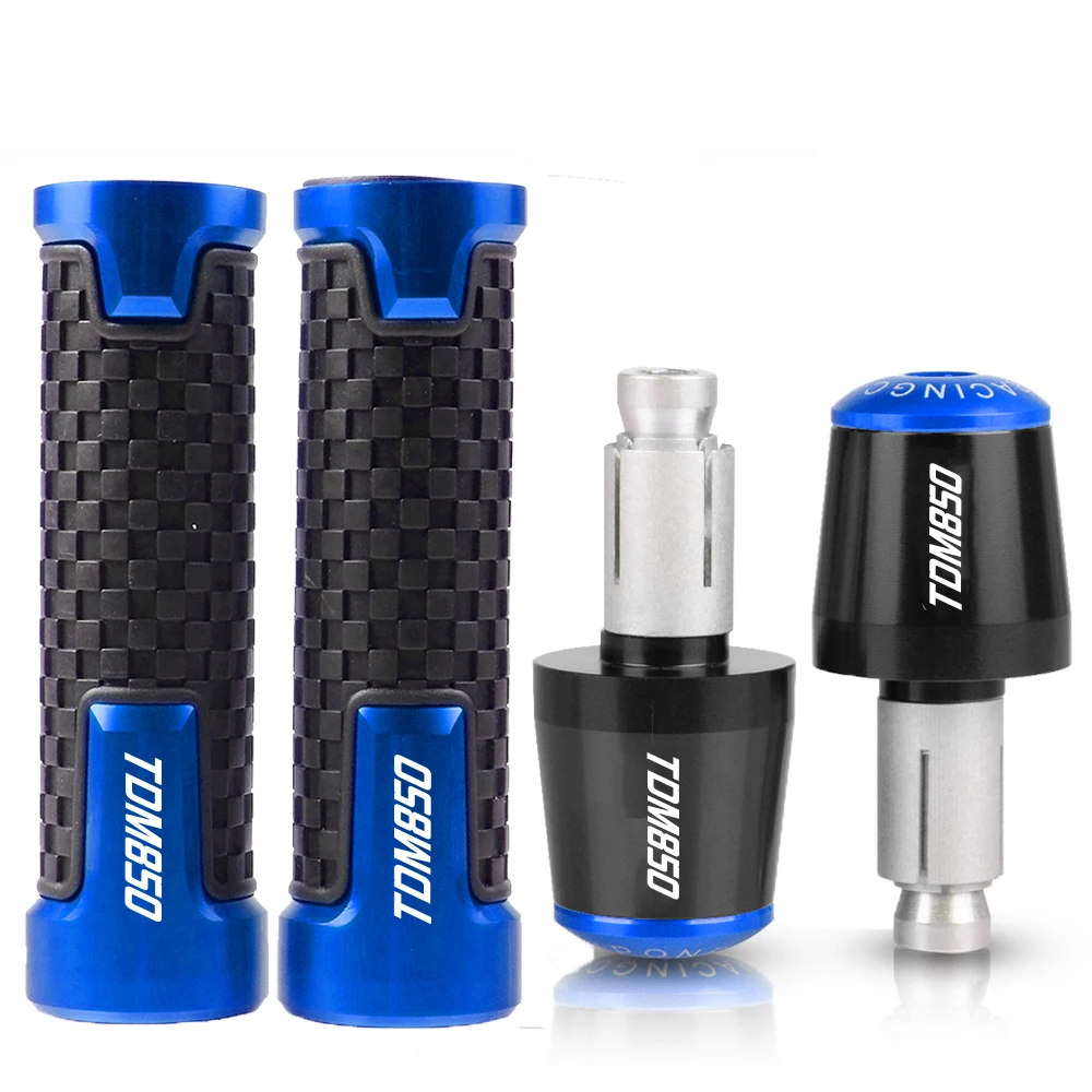 

Handlebar Handle Grips Ends 7/8'' 22mm For Yamaha TDM 900 850 Motorcycle CNC Aluminum TDM900 2004-2014 TDM850 1991-2002 2019
