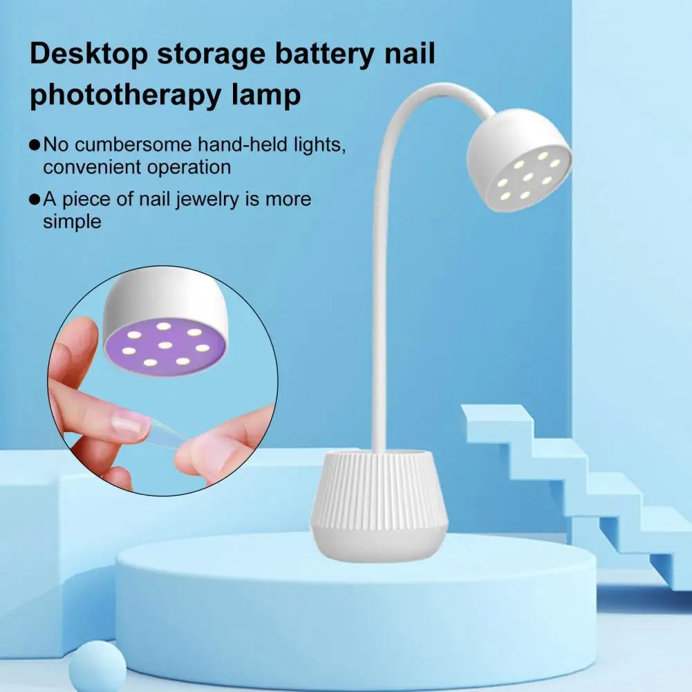 

Multifunction Nail Art Light Convenient Three-dimensional Plastic Nail UV LED Lamp for Girl Accessories