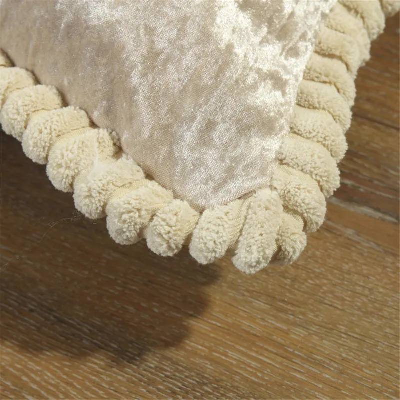 BZ166 Роскошная наволочка для подушки чехол домашний текстиль поясничная Подушка