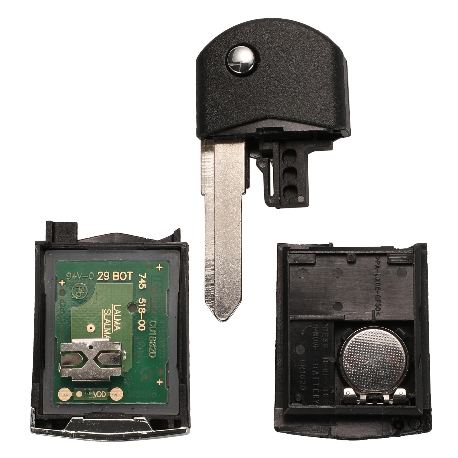 Jingyuqin складной дистанционный ключ автомобильный стартер 3 кнопки 433 МГц 4D63 чип для