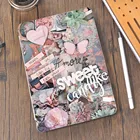 Чехол с трендовым элементом для iPad Air 4, чехол с держателем для карандашей, милый чехол Mini 5 10,2 8-го поколения, чехол для 7 6-го Pro 11 Air 2 10,5