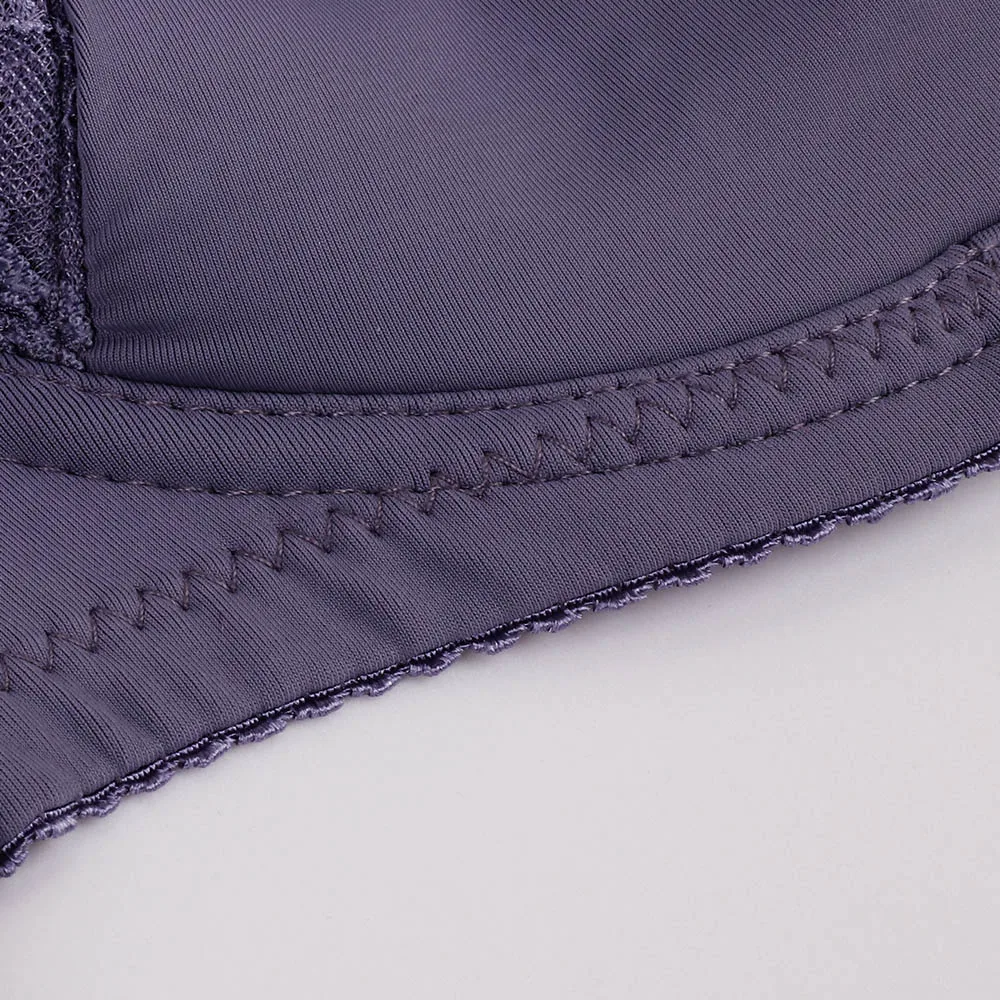 Lace Bras For Women Sexy Push Up Bra Bralette Comfort Underwired Full Figured Plus Size Lingerie 38-52 D DD E F G Cup