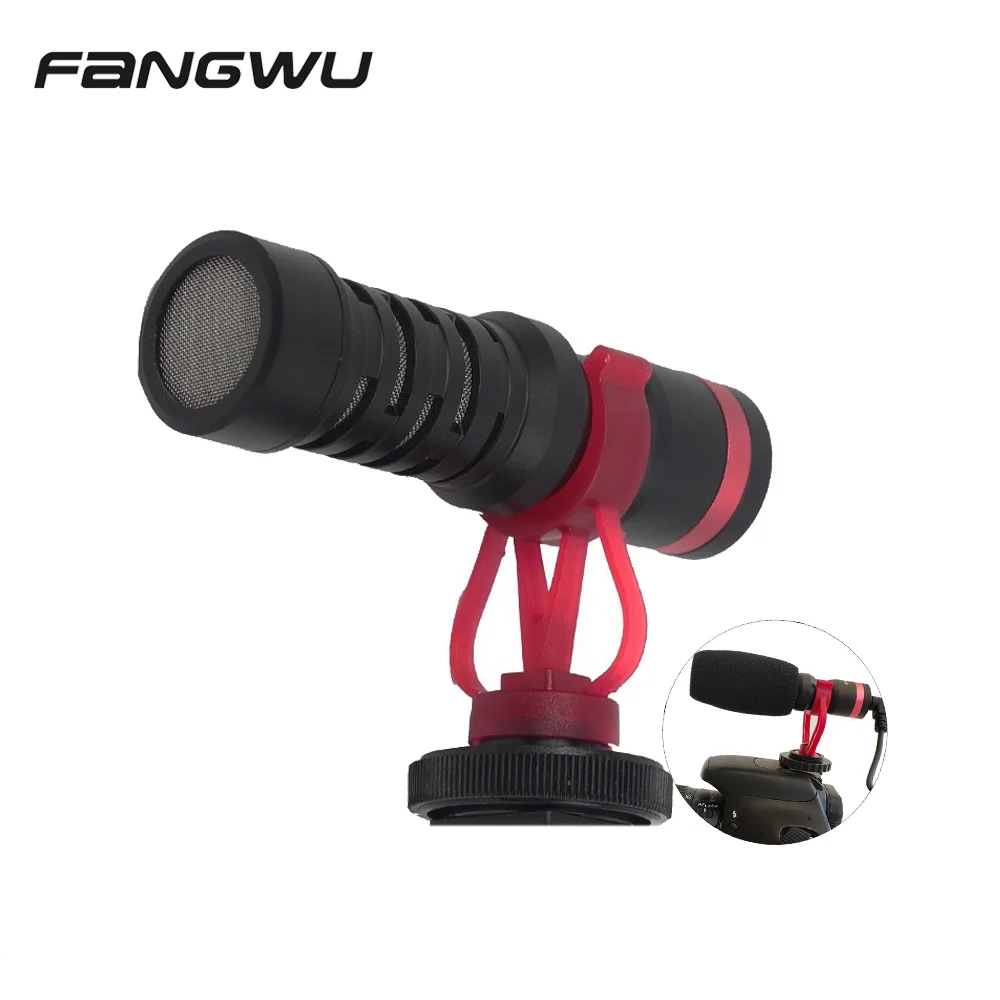 

Factory OEM DSLR Camera Microphone Mic For Video Recording