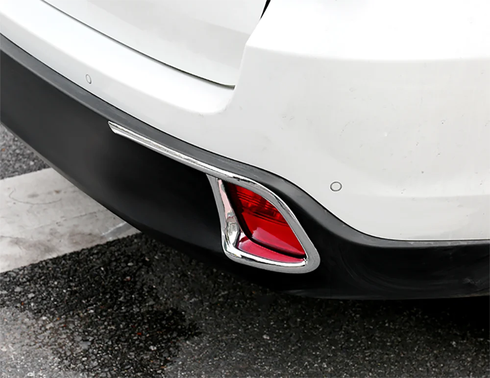 Внешняя молдинговая Автомобильная задняя противотуманная фара крышка планки