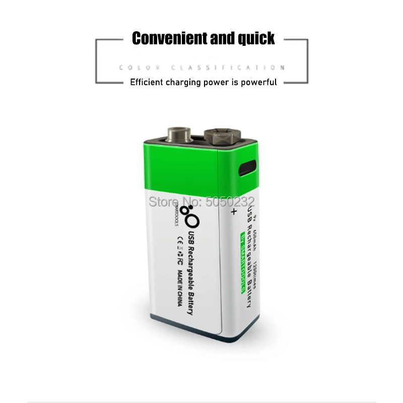 6f22 9 в 650 мач micro usb перезаряжаемая лит