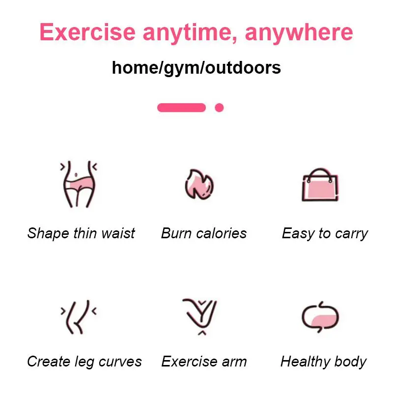 

Fitness Smart Sport Hoop Adjustable Thin Waist Exercise Gym Circle ring Fitness Equipment Waist Easy fitness