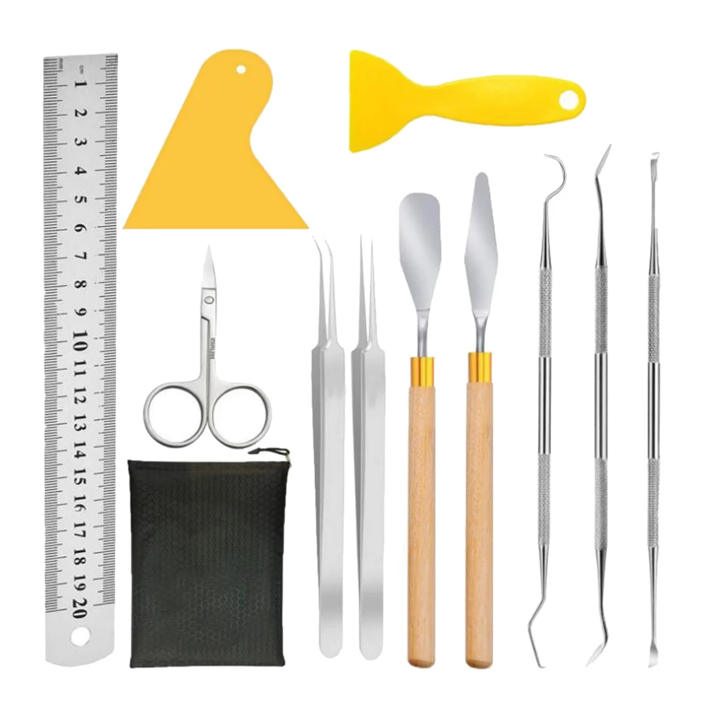 

12 Pieces Craft Vinyl Weeding Tools Modeler Basic Tools Craft Vinyl Weeding