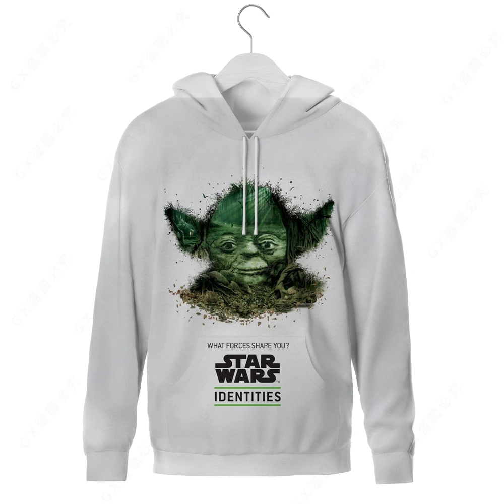 

Осенне-зимние мужские толстовки с капюшоном из мультфильма «Звездные войны»