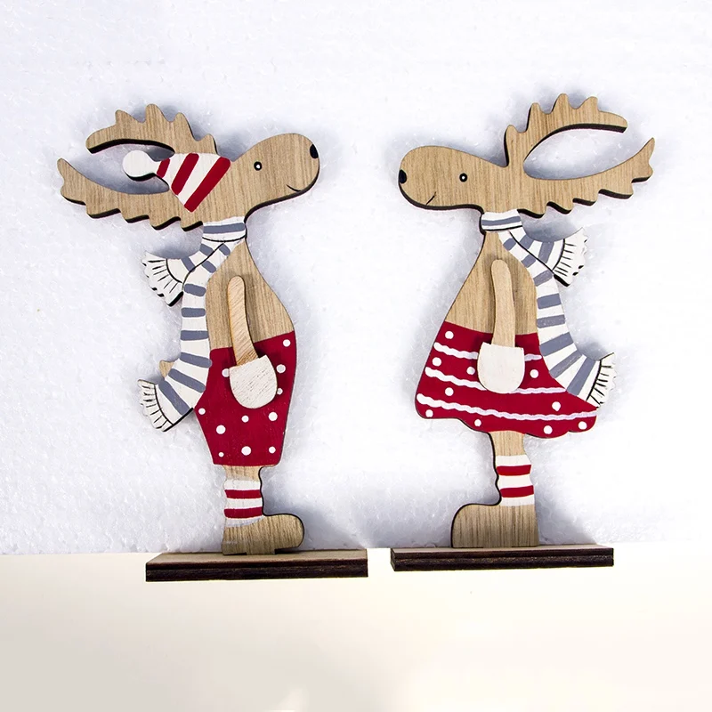 Рождественский Настольный Декор сделай сам подвеска в виде Санты на дверь и окно