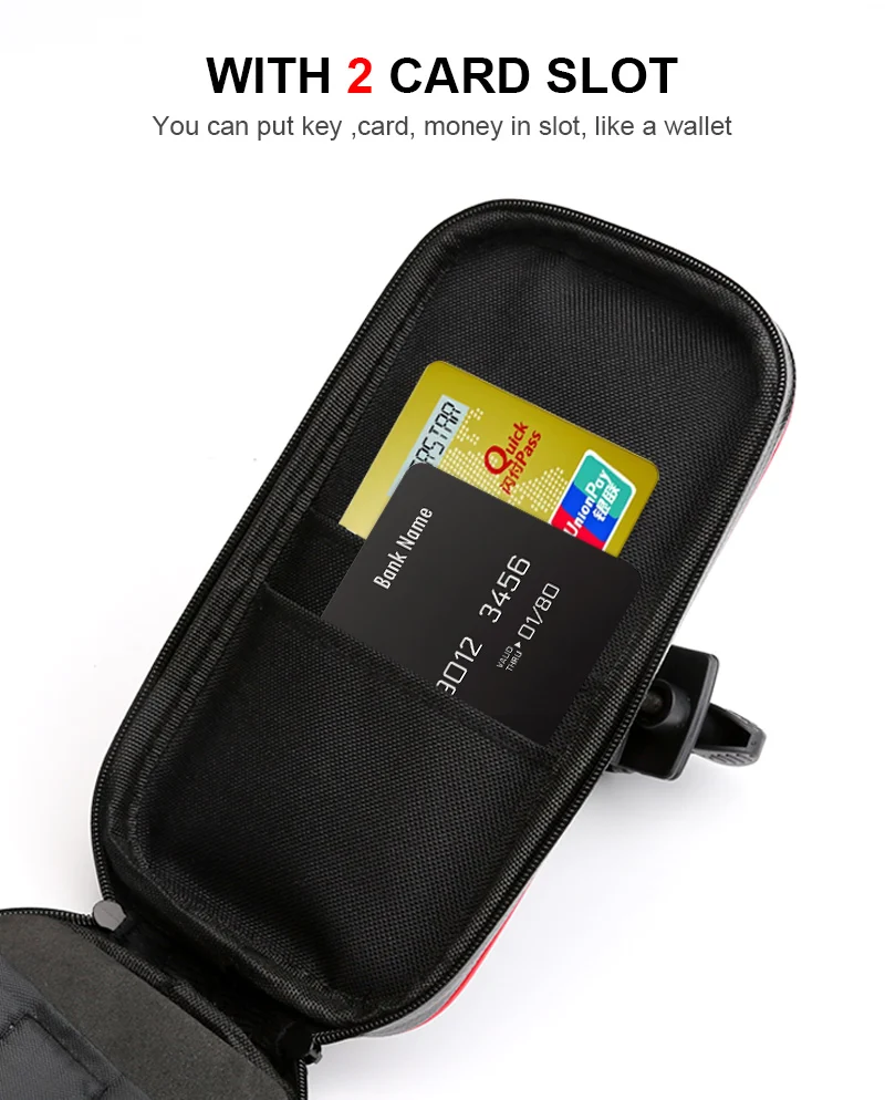 Универсальный держатель телефона на руль велосипеда водонепроницаемый для