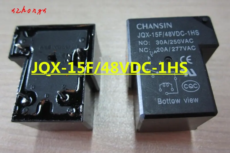 JQX 15F/5VDC 1HS 15F/24VDC 15F 48VDC 4 контакта 30A 24VDC реле питания|Реле| |