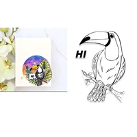 metal cutting dies and birds stamps set for scrapbooking diy decoration craft embossing stencil 2021 new arrival
