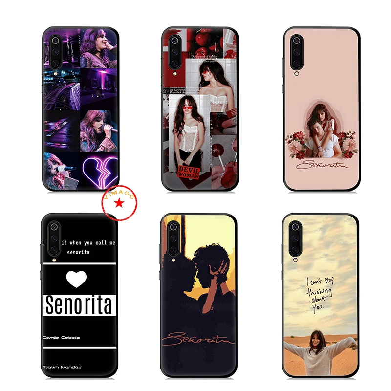 Мягкий чехол Camila Cabello shawn mendes для Xiaomi Mi a1 A2 A3 8 9 Se Lite 9T Pro Max 3 Mia1 Mia2 MiA3 Pocophone F1 |