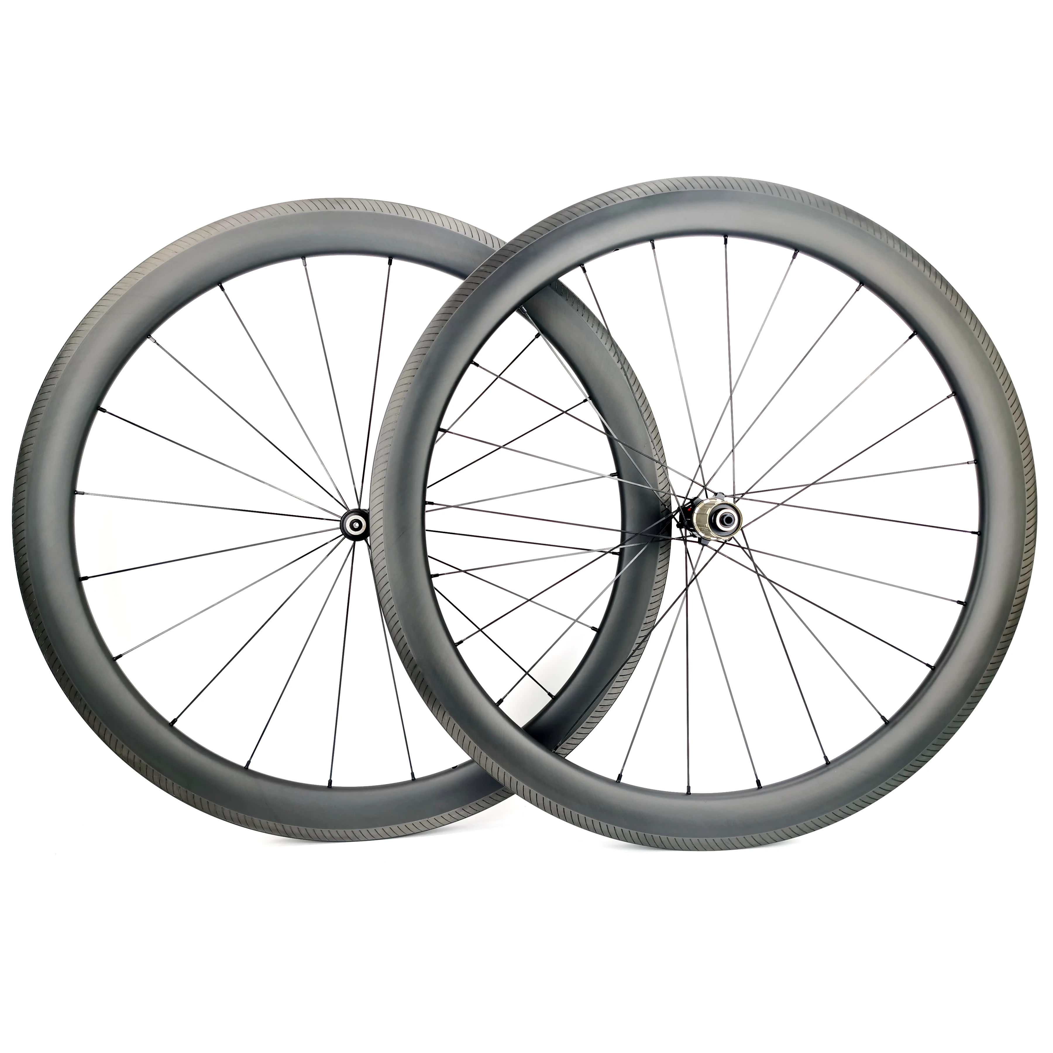 

1360g!700C 50mm depth clincher road bike carbon wheels 25mm width Ultra light carbon wheelset with 1420 spoke special brake