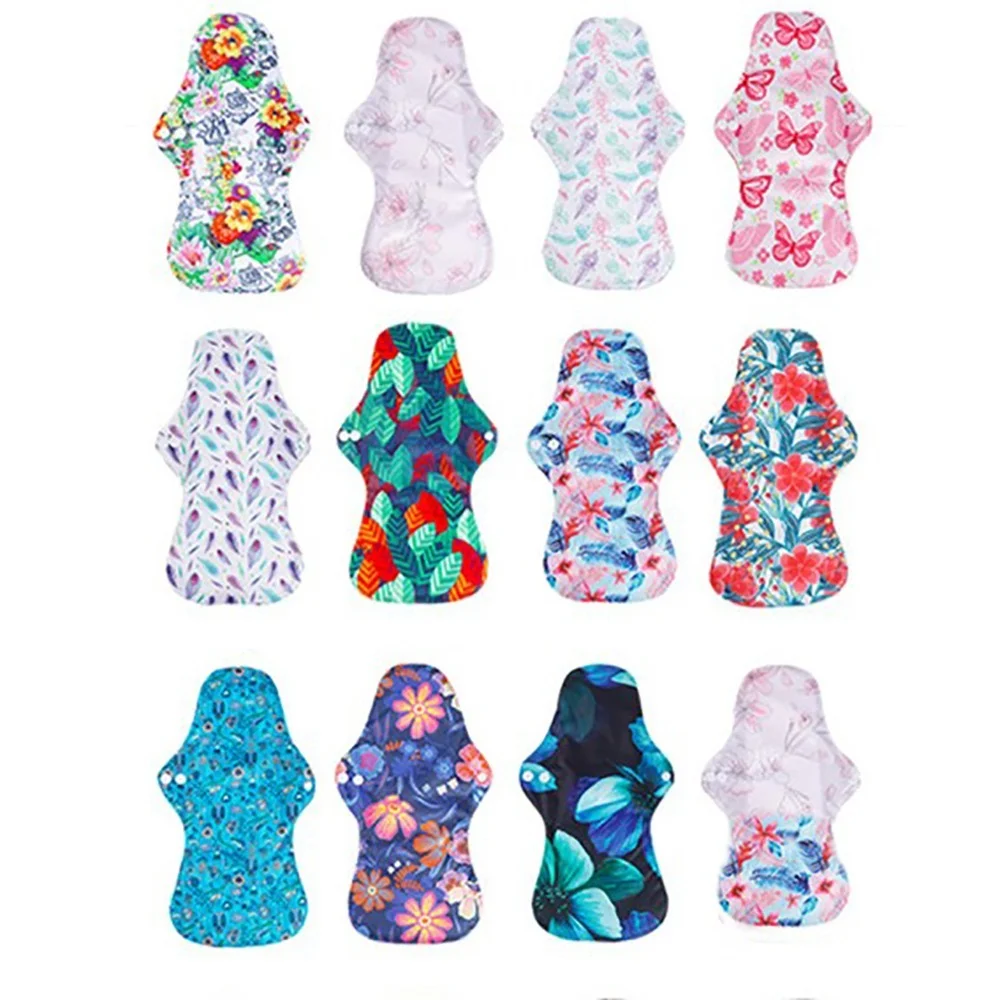 1 шт. многоразовые менструальные подкладки моющийся санитарный прокладки для мам