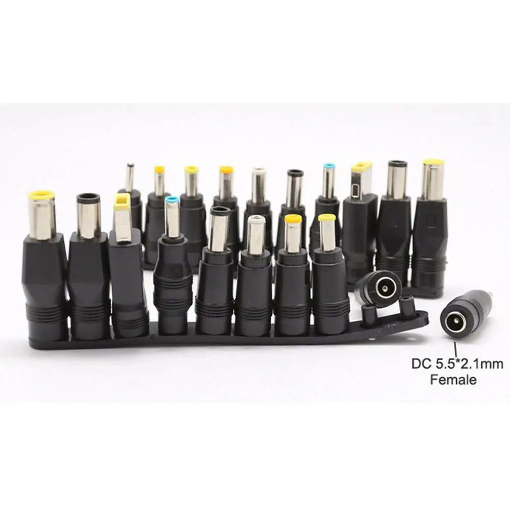 

10Pcs DC 5.5x2.1mm Jack Plug For AC Power Laptop Adapter Tips Chargers Universal