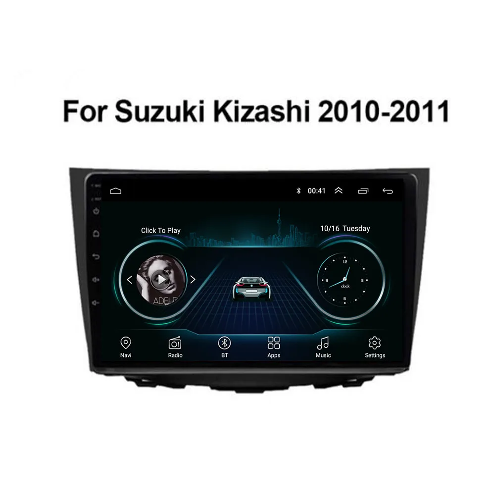 Для Suzuki Kizashi 2010-2011 Gps стерео автомобильный мультимедийный плеер Радио Android 11 0