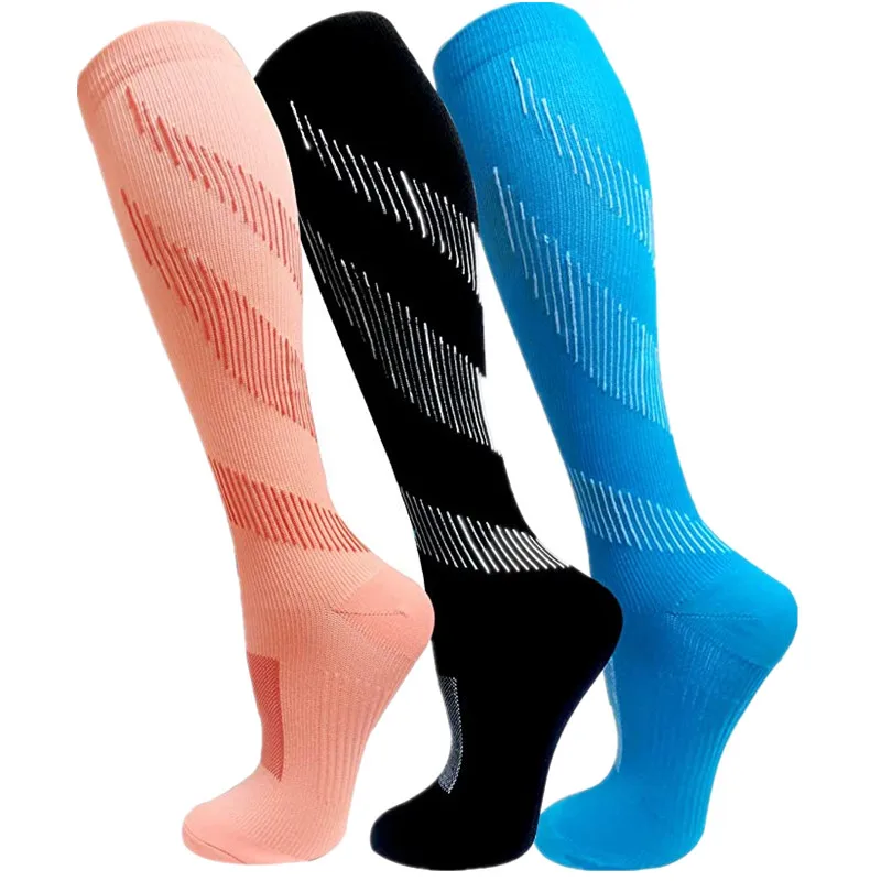 

Functional Compression Socks Women Men Anti Fatigue Pain Relief Knee High Stockings 15-20 mmHg Graduated