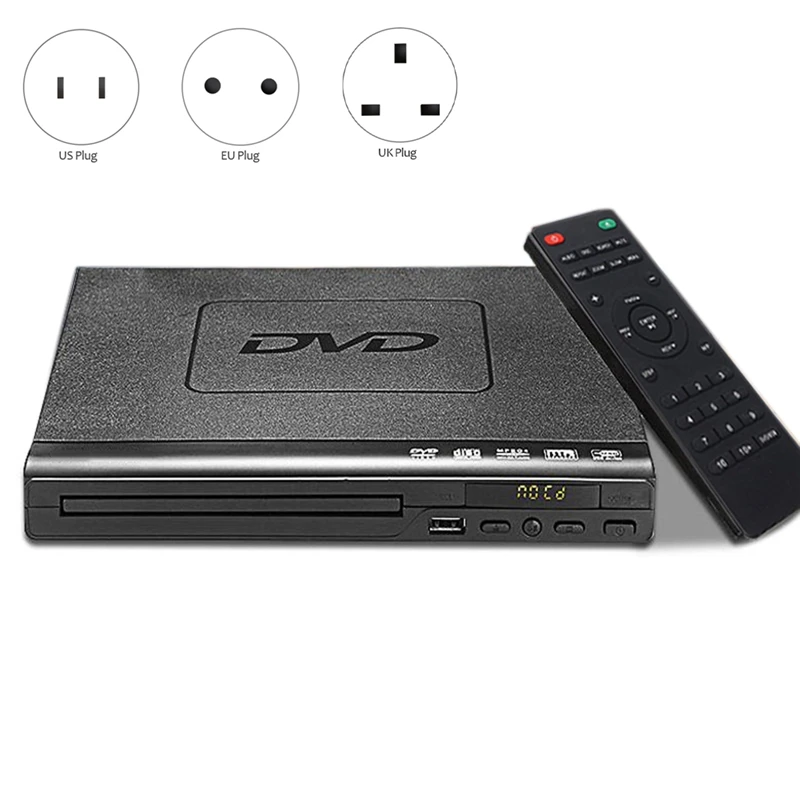 

Домашний DVD-плеер 720P, мультимедийный цифровой Телевизор с поддержкой USB/CD/EVD/DVD-RW/VCD/MP3/MP4, Система домашнего кинотеатра