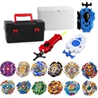 Топы Beyblade Burst GT игрушка Бей блейд Металлический Набор Funsion Bayblade коробка для хранения с пусковым устройством пластиковая коробка игрушки для детей