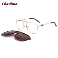 chashma clips glasses frame men prescription optical lenses polarized lenses spectacles gafas for male fashion eyeglass