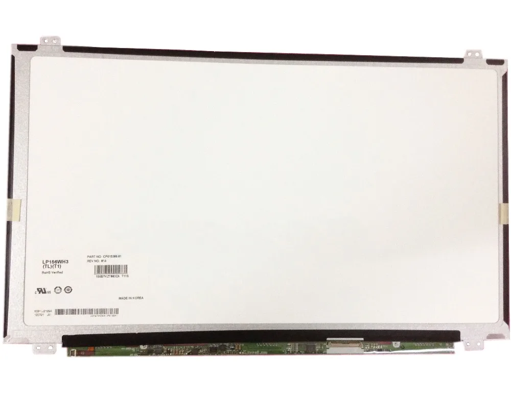 

Voor LG PHILIPS LP156WH3 (TL) (T1) TL T1 Laptop LED Lcd-scherm LP156WH3-TLT1 15.6 WXGA HD 1366X768 40 Pins panel Vervanging