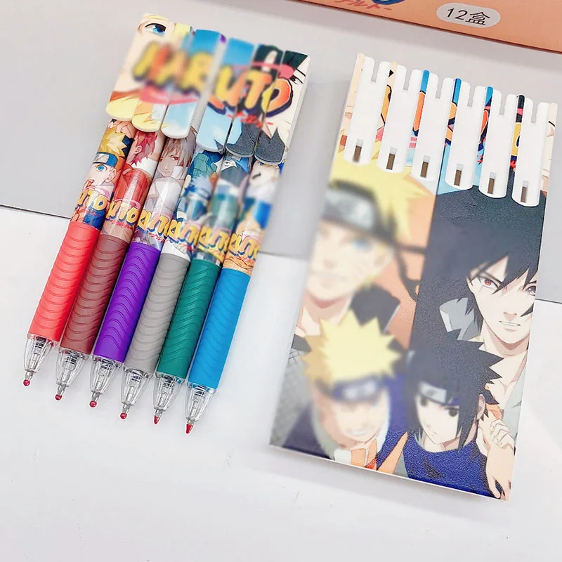 

36 шт./лот креативная гелевая ручка-головоломка ниндзя, милая 0,5 мм, черные чернила, нейтральные ручки, рекламный подарок, канцелярские принад...