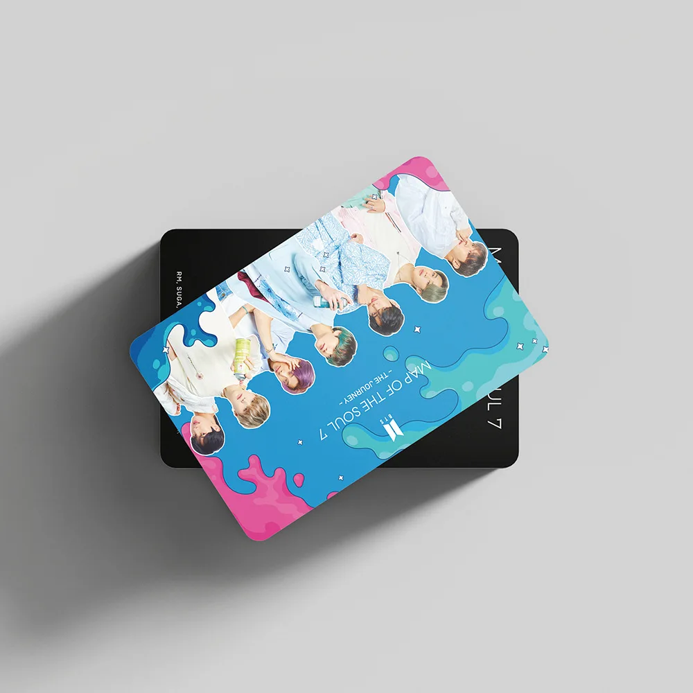2020 Новый K POP Bangtan Boys ЛОМО карта Фотокарта плакат души 7 путешествие армия Чжон ку