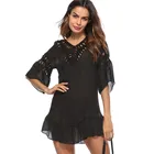 Женский купальник ручной работы H80  S90, сексуальный купальный костюм кроше, Пляжная накидка-бикини, Солнцезащитная блузка с открытой спиной, 2019