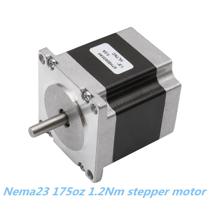 2 фазы Nema 23 шаговый двигатель 57HS5630A4 1,8 градусов 1.2NM/171oz. in двигатели 3A 56 мм двигатель для станка с ЧПУ