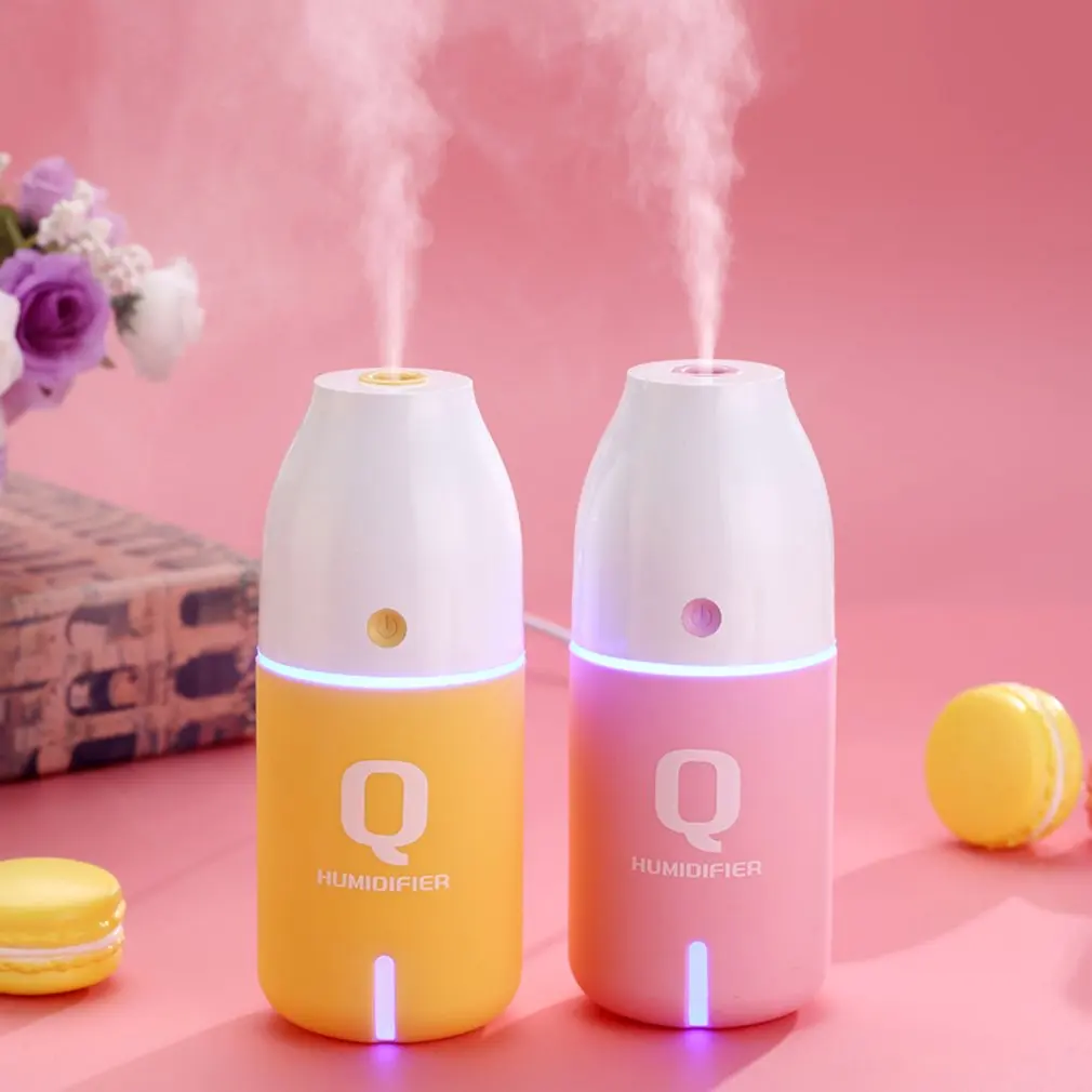 Мини USB Ультразвуковой увлажнитель в форме бутылки Q воздуха арома диффузор