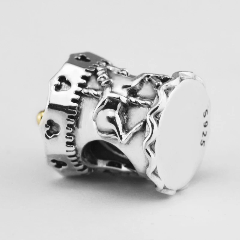 

Carousel Charms For Jewelry Making Fits 925 Silver Original Bracelets For Woman Fashion Jewelry Beads Wholesale