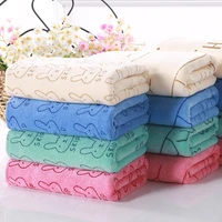 absorbent polyester cartoon printed towel towel bath towel kerchief for gift covers pure cotton embroidered shower towel