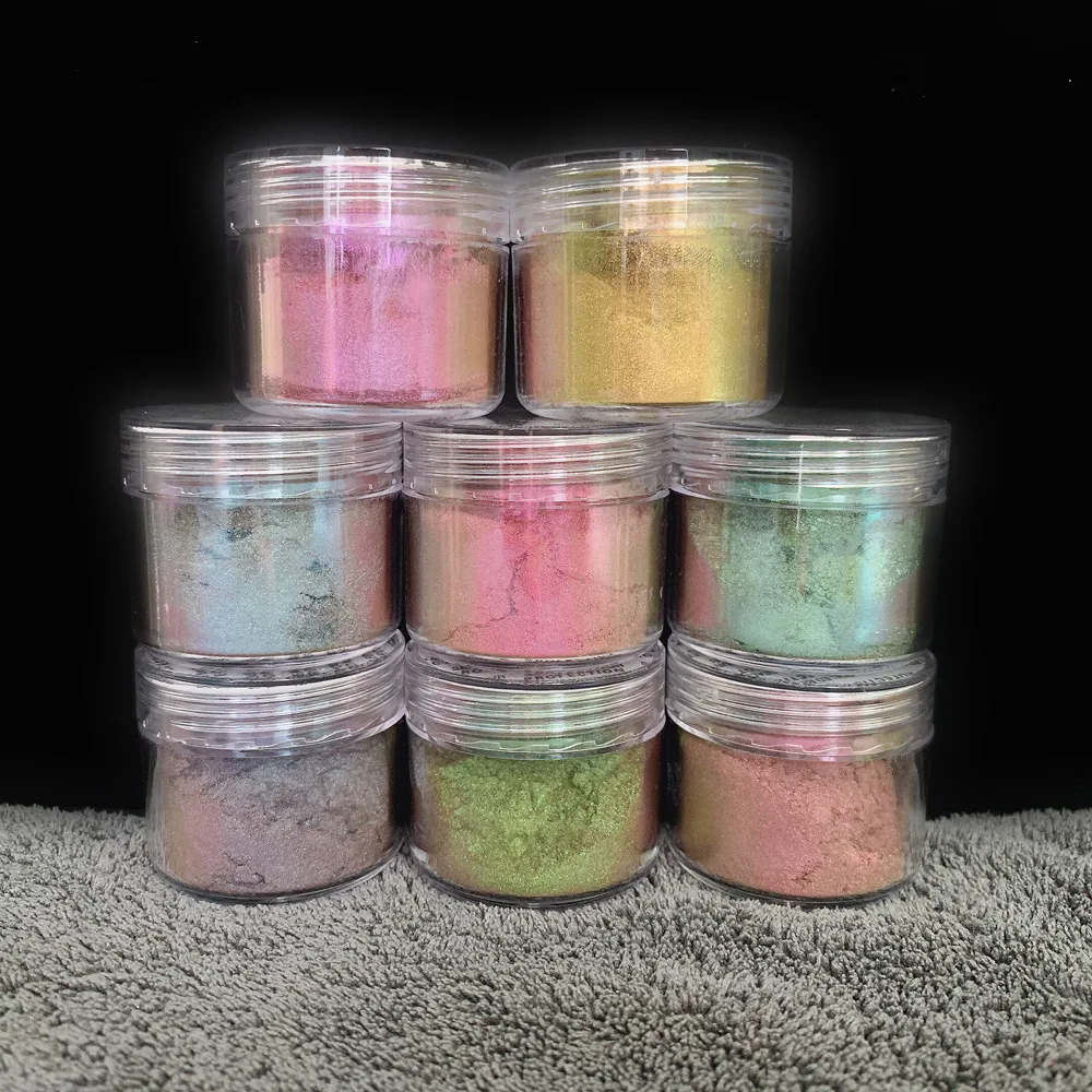 1 Коробка жемчужных глиттеров для ногтей "Неоновый мерцающий зеркальный русалочий погружной белый пурпурный хромовый пигментный пылесос для полировки декора".