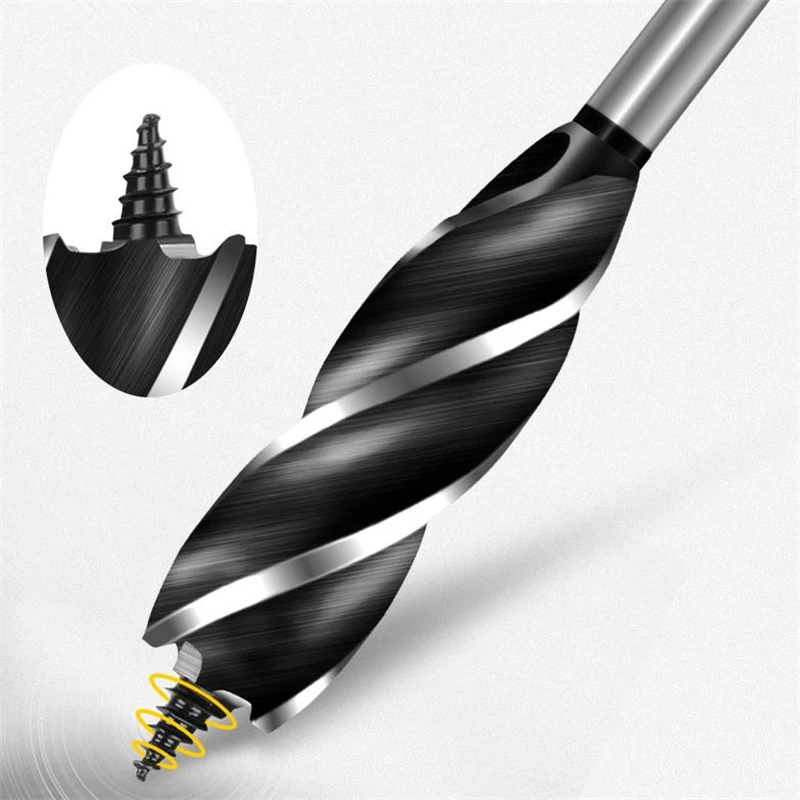 10-32 мм сверло по дереву шестигранным хвостовиком Четыре слота четыре лезвия