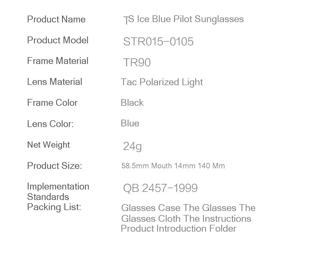 Xiao mi JIA home Ts Ice Blue Pilot Солнцезащитные Очки стильные модные Tac поляризационные линзы