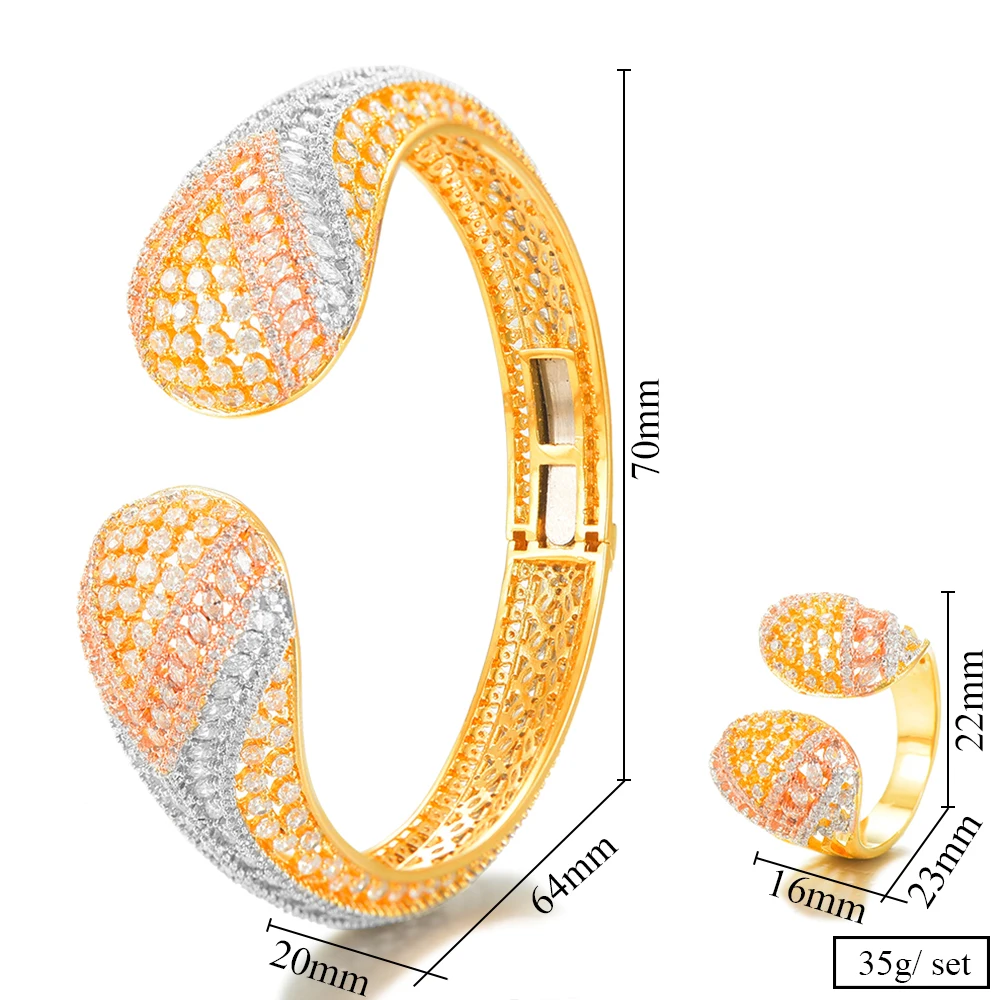 Missvikki индийский Африканский нигерийский Свадебный Роскошный Открытый браслет