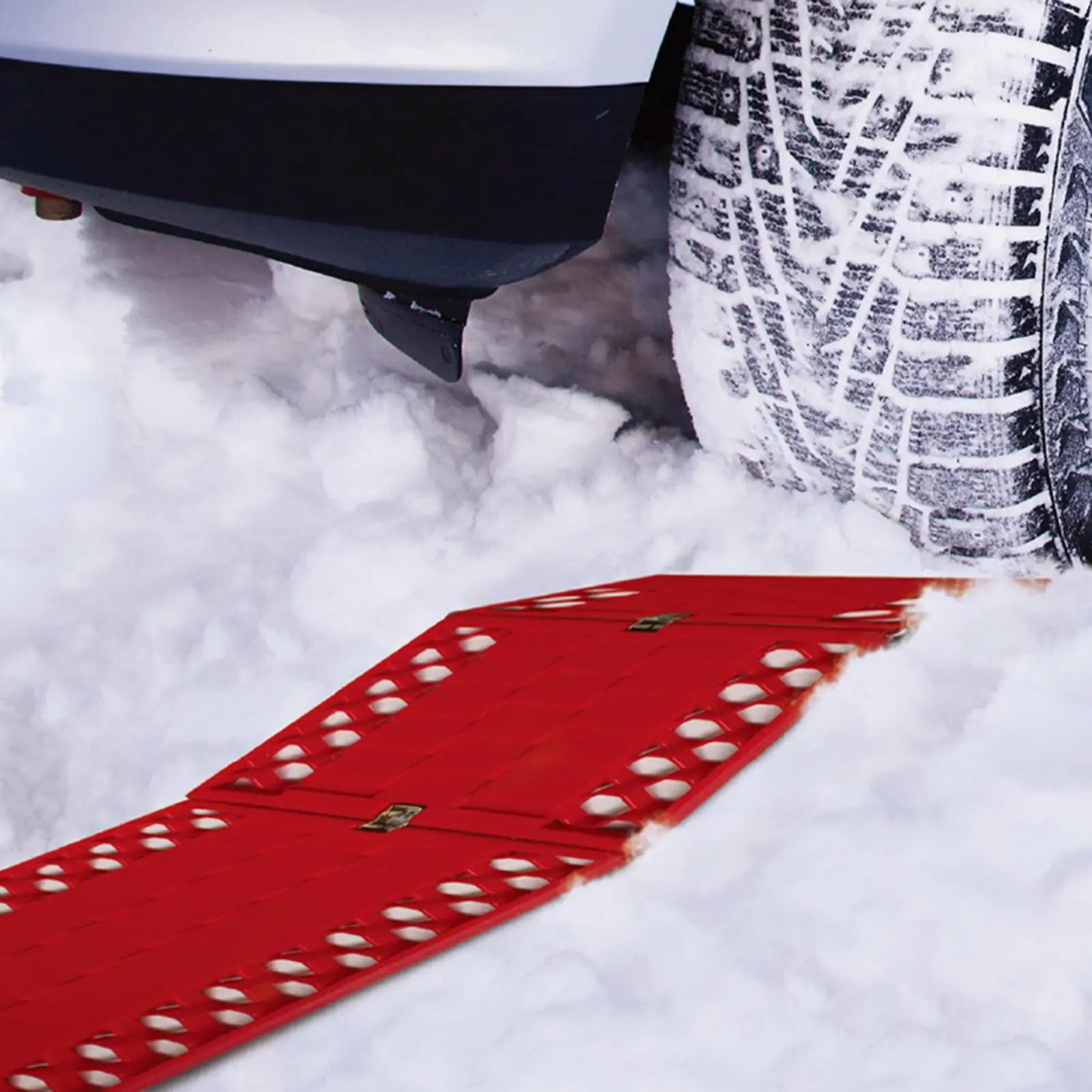 

2020 2Pcs Winter Foldable Auto Car Traction Mat Non-Slip Snow Sand Tire Pads Board Car Wheel Anti-Skid Pad
