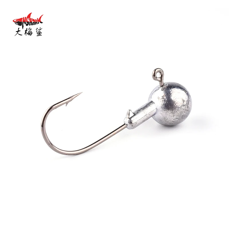 

50pcs Fishing Hooks 3.5g 5g 7g 10g 14g 20g Lead Head Tungsten Steel Hooks Fishing Hook Sinker Fishing Accessory Tackles