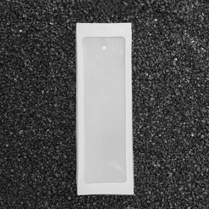 

95AB Rectangle Silicone Mold Mould Epoxy Resin Jewelry Bookmark DIY Craft with Hole