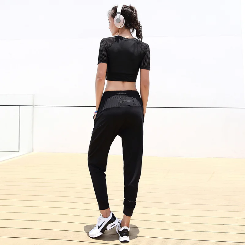 Новый дышащий костюм модный тренд быстрого высыхания и похудения пупка здоровья