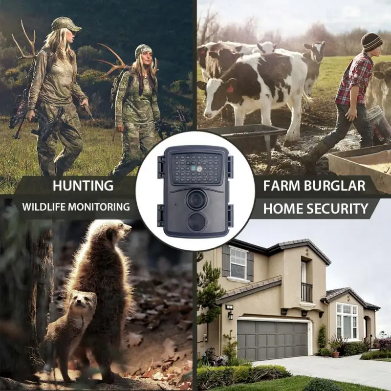

Outdoor Hunting Trail Camera Wild Animal Detector Cameras HD Waterproof Infrared Monitoring Cam Photo Surveillance Night Versio