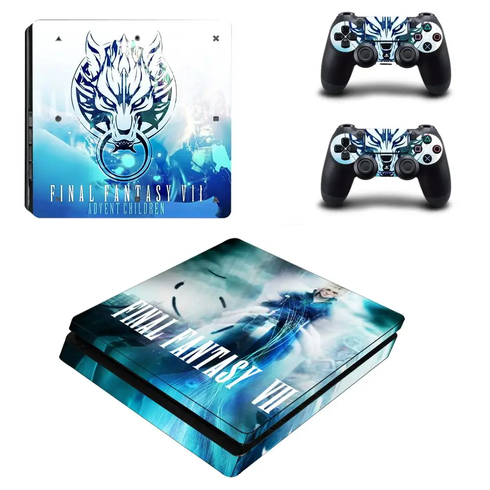 Final Fantasy Стиль PS4 тонкий переводная картинка для Sony Playstation 4 Slim консоли и 2