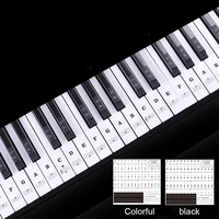 transparent piano keyboard sticker 32546188 key electronic keyboard piano sticker piano stave note sticker for white keys