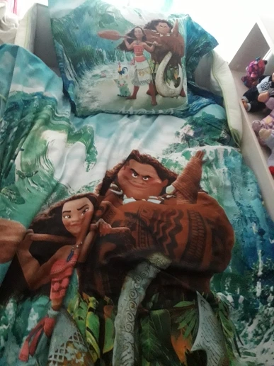 Моана Комплект постельного белья disney hero baymax frozen mcqueen набор простыней для плоской