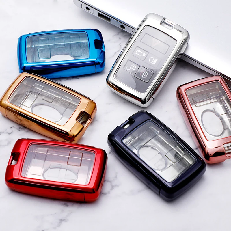 Tpu + PC жесткий чехол для дистанционного ключа от машины Land Rover Range Sport 2013 2014 2015 2016 2017