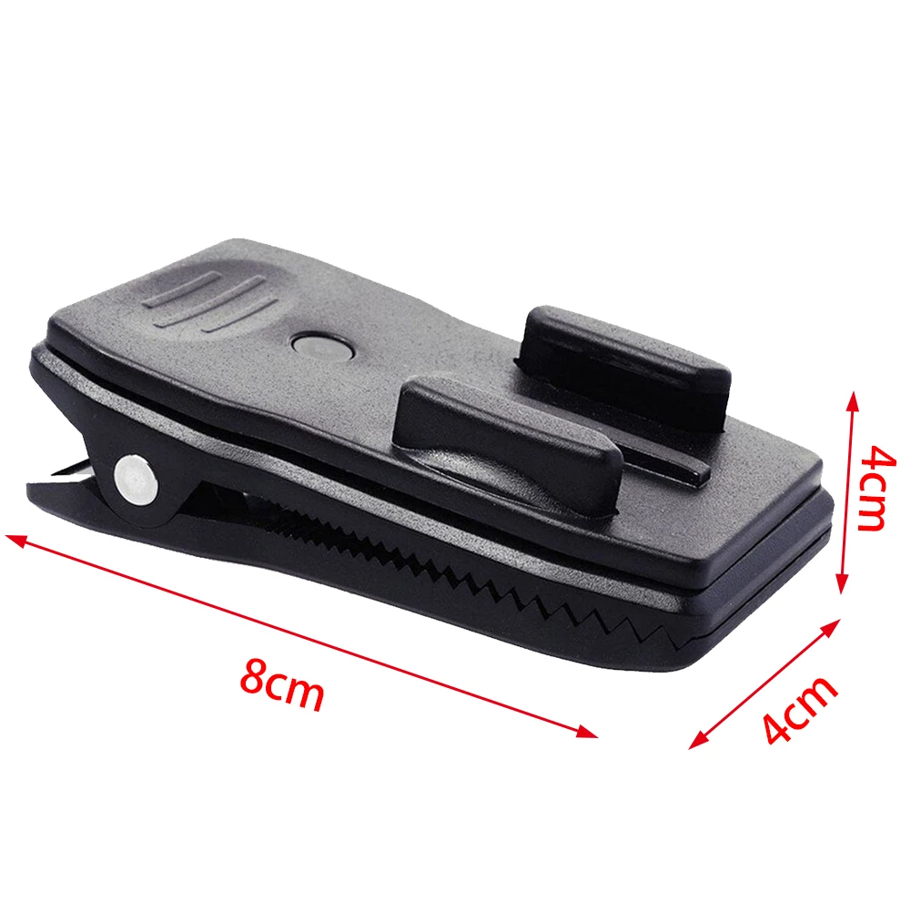 Backpack Mount Clip Easy Install Climbing Outdoor Hat Belt Camera Accessories Mini Portable 360 Degree Rotary For GoPro Hero 4 |