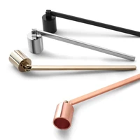 Stainless Steel Candle killer Snuffer Wick Trimmer Tool Multicolor Put Out Fire On Candle cover LX1673